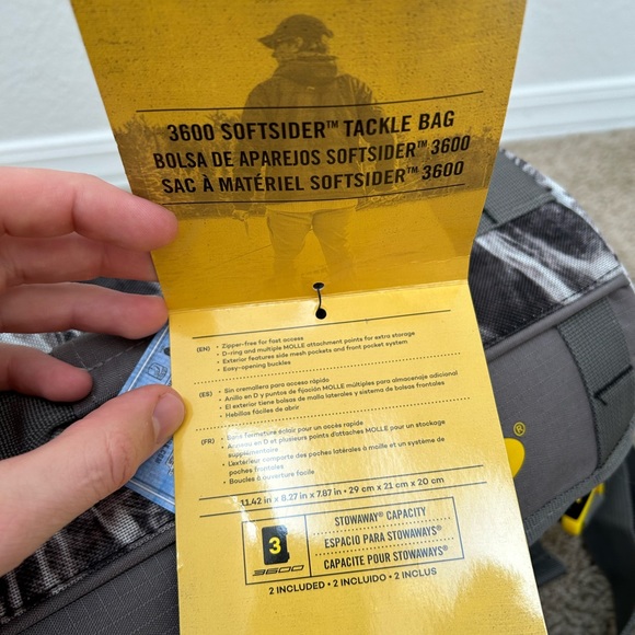 Plano B-Series 3600 Tackle Bag  Mossy Oak Manta - Picture 3 of 9